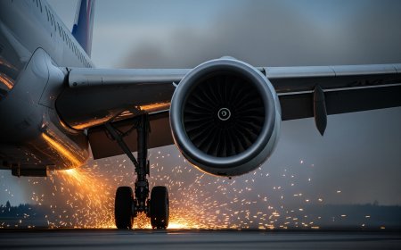 উড্ডয়নের পর ইঞ্জিন থেকে ধোঁয়া, লাস ভেগাসে জরুরি অবতরণ করল বিমান