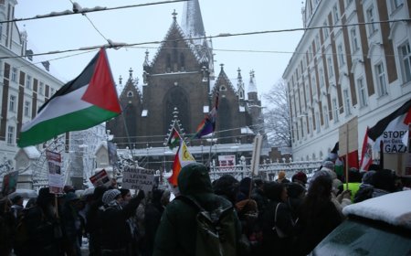 গাজা যুদ্ধ বন্ধের দাবিতে ইউরোপজুড়ে বিক্ষোভ
