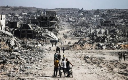 ধ্বংসস্তূপ থেকে গাজার পুনর্গঠন কি আদৌ সম্ভব