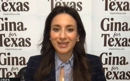 টেক্সাস গভর্নরের নির্বাচনে প্রার্থী ডেমোক্র্যাট জিনা হিনোজোসা
