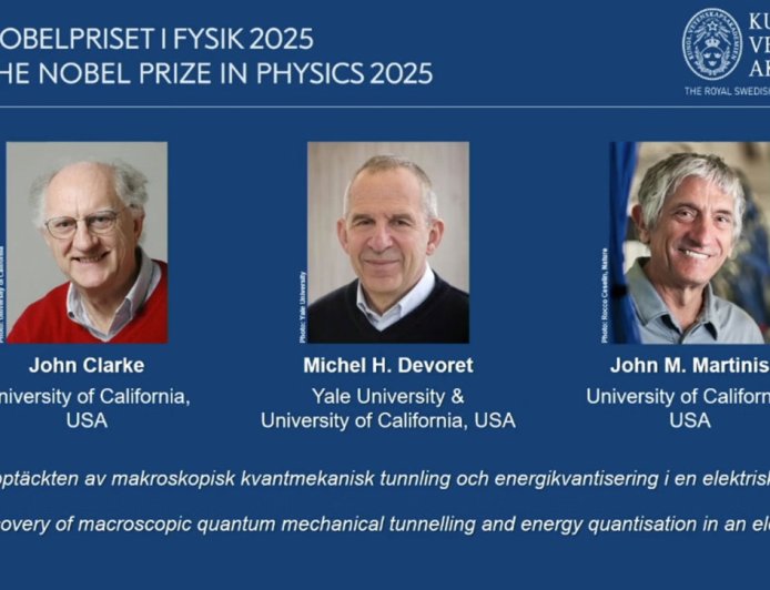 পদার্থবিজ্ঞানে নোবেল পেয়েছেন ক্যালিফোর্নিয়া বিশ্ববিদ্যালয়ের ৩ গবেষক