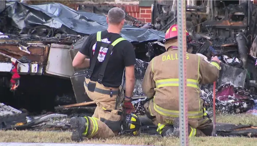 ডালাসের হোয়াইট রক এলাকায় আরভিতে আগুন,  ভস্মীভূত বৃদ্ধা ও তার কুকুর