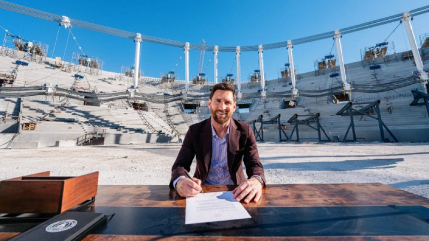 মায়ামির সঙ্গে মেসির নতুন চুক্তি, খেলবেন ৪১ বছর বয়সেও