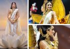 জামদানি–শাপলায় ‘দ্য কুইন অব বেঙ্গল’ মিথিলা