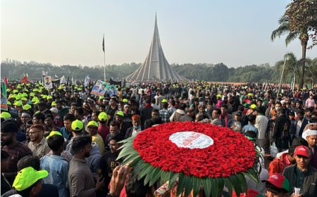 জাতি আজ উদযাপন করছে মহান বিজয় দিবস