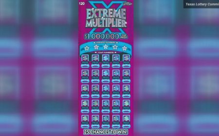 আর্লিংটনে কেনা স্ক্র্যাচ-অফে মিলল ১০ লাখ ডলার