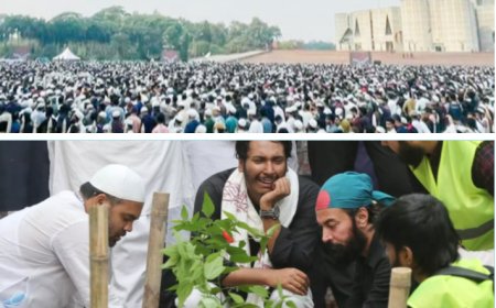 জানাজায় লাখো মানুষ: নজরুলের পাশে চিরঘুমে জুলাই যোদ্ধা হাদি