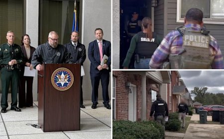 যৌন পাচারবিরোধী ফেডারেল স্টিংয়ে উদ্ধার ৪৩ শিশু, গ্রেপ্তার ৯