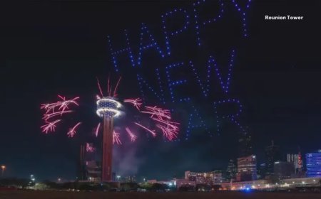 ডালাসে নববর্ষের আতশবাজি দেখবেন যেভাবে