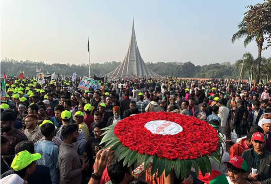 জাতি আজ উদযাপন করছে মহান বিজয় দিবস