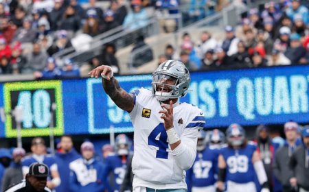 প্লে-অফের বাইরে ডালাস, তবু ইতিহাসের দুয়ারে ড্যাক প্রেসকট