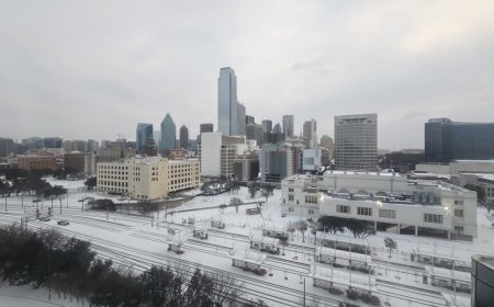 ডালাসের সড়কে বরফ গলবে কবে, স্বস্তি মিলবে মঙ্গলবার