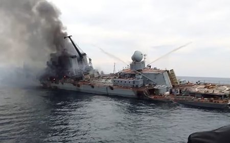 ইউক্রেনের ক্ষেপণাস্ত্রেই ডুবেছিল ‘মস্কোভা’—ভুলে স্বীকার করে ফেলল রাশিয়া