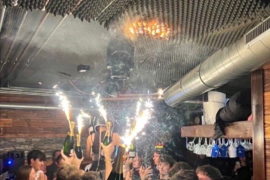 সুইজারল্যান্ডের বারে আগুনে মৃত্যু ৪০, শ্যাম্পেনের বোতলে লাগানো আতশবাজি থেকে দুর্ঘটনা