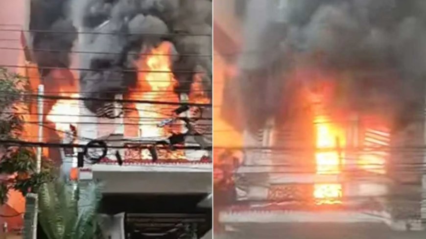 উত্তরায় আবাসিক ভবনে আগুন, কেড়ে নিল  ৬ জনের প্রাণ