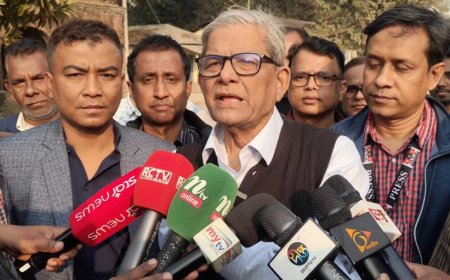 ঠাকুরগাঁও-১ আসনে বিশাল ভোটের ব্যবধানে মির্জা ফখরুলের জয়