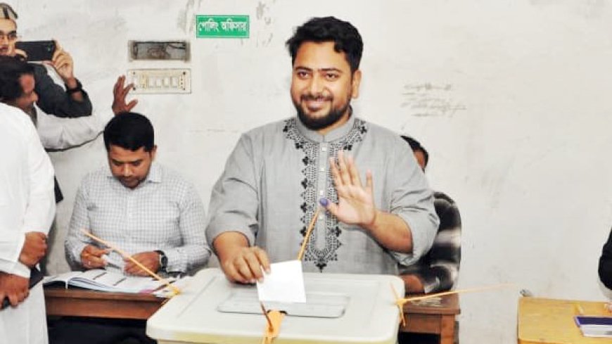 ঢাকা-১১–এ দুই হাজার ভোটে জয়ী নাহিদ ইসলাম