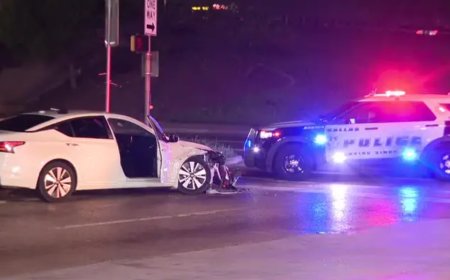 ডালাসে গুলিবিদ্ধ ব্যক্তিকে হাসপাতালে নেওয়ার পথে গাড়ি দুর্ঘটনা