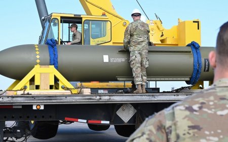 ইরানে ২০০০ পাউন্ডের ‘বাংকার বাস্টার’ বোমা হামলা যুক্তরাষ্ট্রের