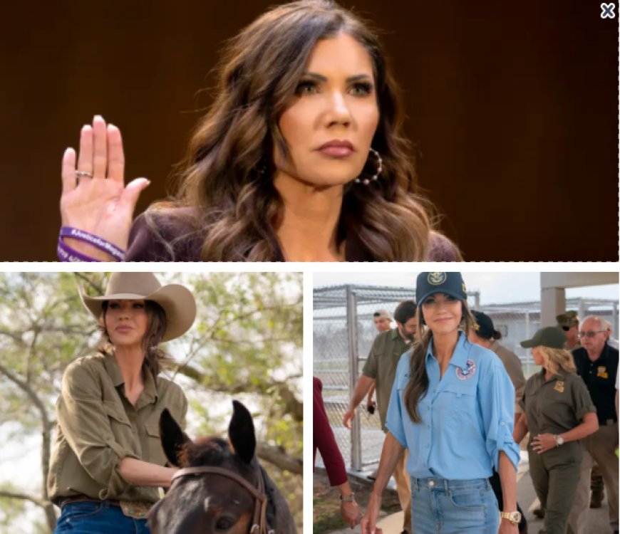 কুকুর হত্যা থেকে ৬০ হাজার ডলারের রোলেক্স: ক্রিস্টি নোয়েম ঘিরে যত বিতর্ক