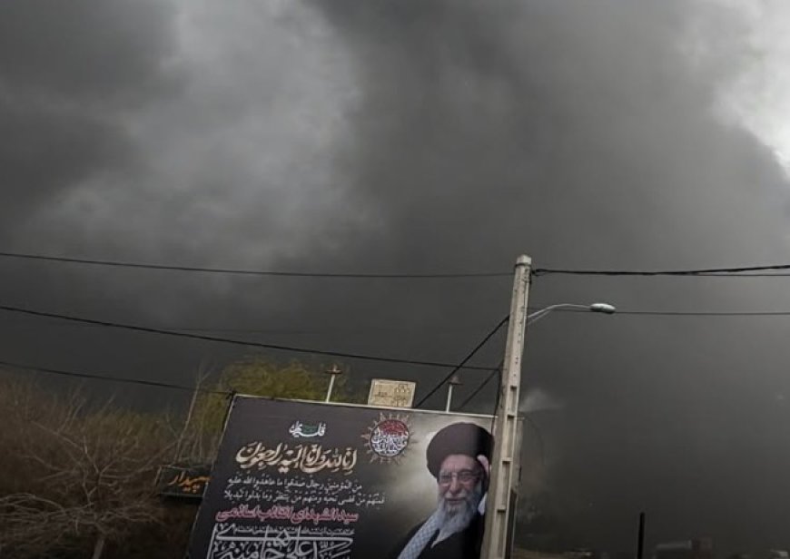 ইরানে ‘কালো বৃষ্টি’, বিশ্ব স্বাস্থ্য সংস্থার সতর্কতা