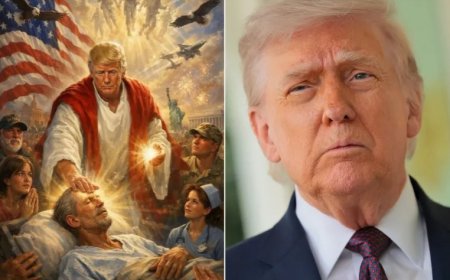 যিশুরূপে এআই ছবি পোস্ট, সমালোচনার মুখে সরিয়ে ফেললেন ট্রাম্প