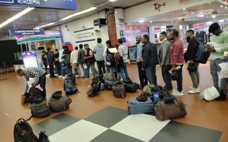 লিবিয়ার ডিটেনশন সেন্টার থেকে ফিরলেন ১৭৪ বাংলাদেশি