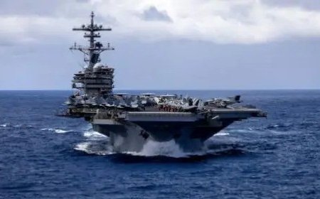 মধ্যপ্রাচ্যের দিকে এগোচ্ছে আরেক মার্কিন বিমানবাহী রণতরি