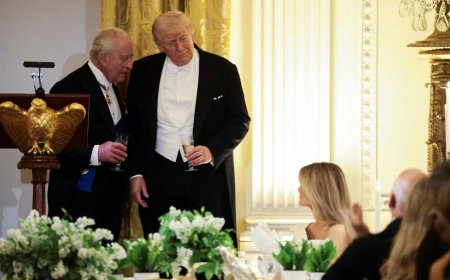 ‘আমরা না থাকলে হয়ত ফরাসি ভাষায় কথা বলতেন’, ট্রাম্পকে রাজা চার্লসের খোঁচা