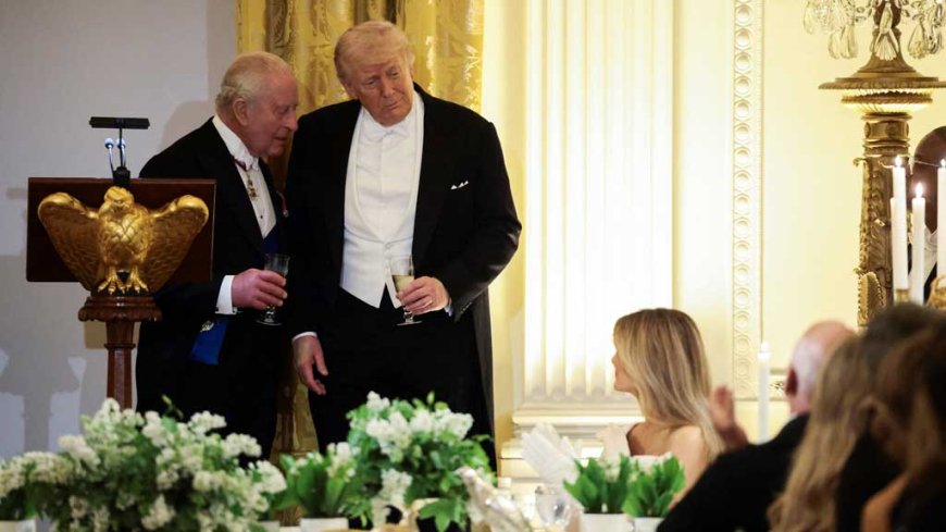 ‘আমরা না থাকলে হয়ত ফরাসি ভাষায় কথা বলতেন’, ট্রাম্পকে রাজা চার্লসের খোঁচা