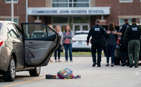বিদ্যালয় প্রাঙ্গণে আইসিই অভিযান: বাল্টিমোরে শিশুদের সামনে অভিভাবকদের গ্রেফতার