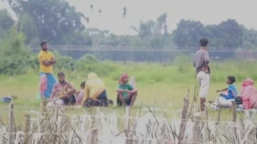 ভারতের পুশ-ইনের চেষ্টা, ৩৬ ঘণ্টা ধরে শূন্যরেখায় নারী-শিশুসহ ১০ জন