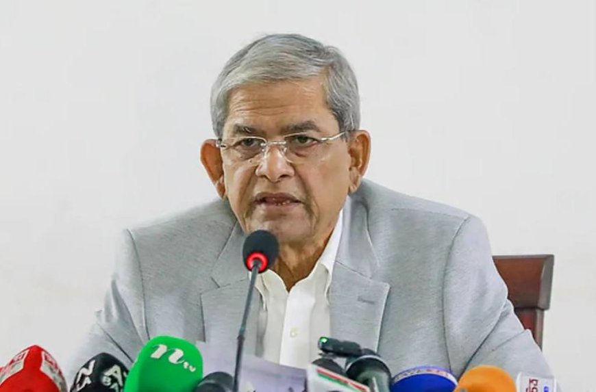 একাত্তরের ভূমিকার জন্য জামায়াতকে ক্ষমা চাইতে বললেন মির্জা ফখরুল