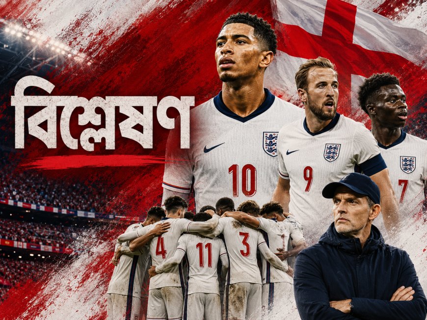 প্রতিভা আছে, ইতিহাসের চাপও আছে: ইংল্যান্ড কি এবার পারবে?