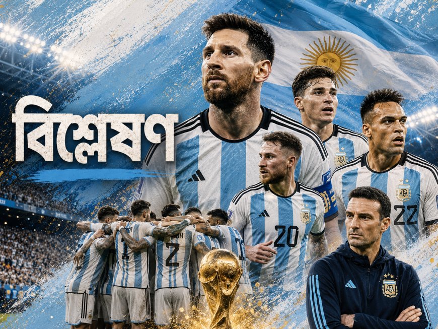 মেসিকে ঘিরে, কিন্তু শুধু মেসিনির্ভর নয়: টানা দ্বিতীয় বিশ্বকাপ জিতবে আর্জেন্টিনা?