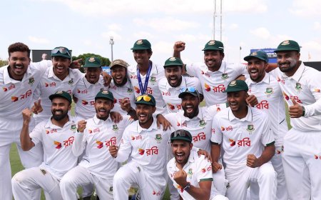 অস্ট্রেলিয়ার মাটিতে প্রথম টেস্ট জয় বাংলাদেশের, ডারউইনে ৯ উইকেটে হারাল স্বাগতিকদের