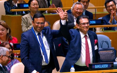 জাতিসংঘ সাধারণ পরিষদের ৮১তম অধিবেশনের সভাপতি হলেন খলিলুর রহমান